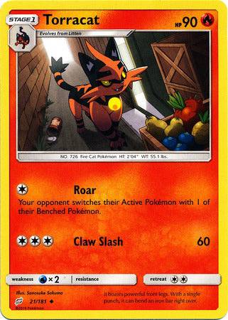 021 / 181 Torracat - Uncommon - Collectible Madness