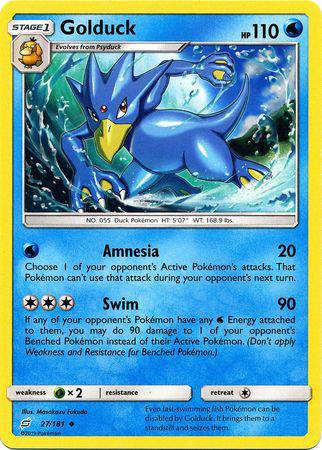 027 / 181 Golduck - Uncommon - Collectible Madness