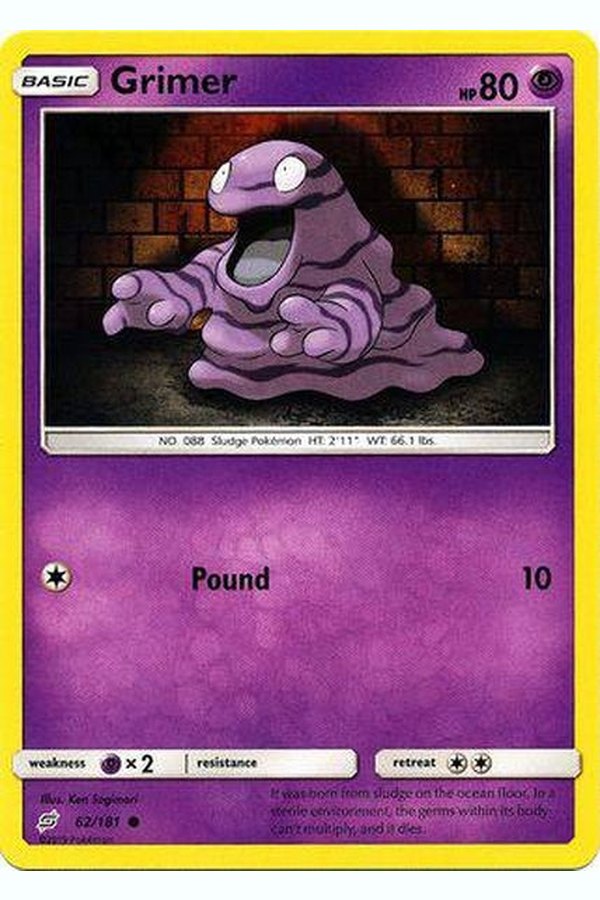 062 / 181 Grimer - Common - Collectible Madness