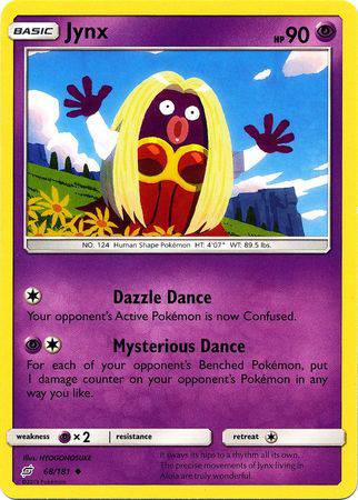 068 / 181 Jynx - Uncommon - Collectible Madness