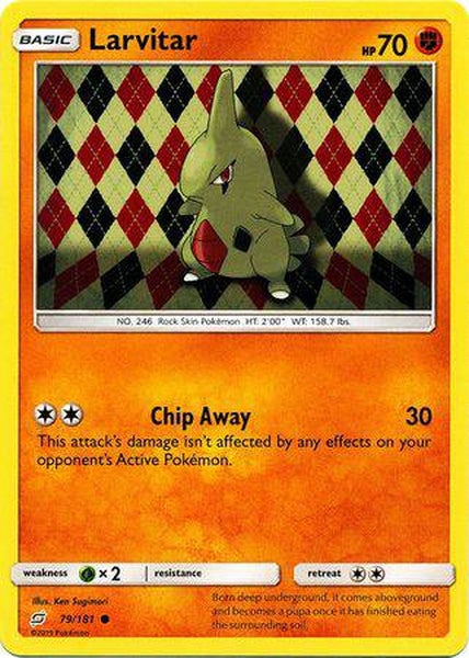 079 / 181 Larvitar - Common - Collectible Madness