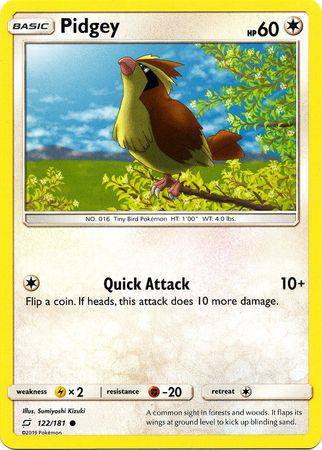 122 / 181 Pidgey - Common - Collectible Madness