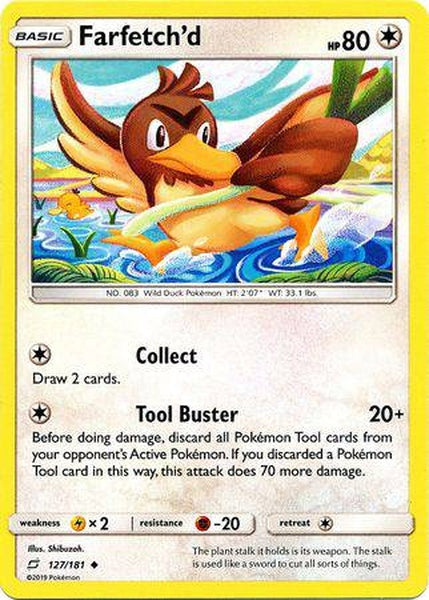 127 / 181 Farfetch'd - Uncommon - Collectible Madness