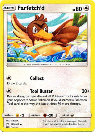 127 / 181 Farfetch'd - Uncommon - Collectible Madness