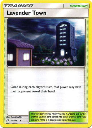 147 / 181 Lavender Town - Uncommon - Collectible Madness
