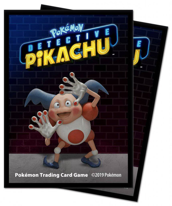 ULTRA PRO Pokémon - Deck Protector Sleeve- Detective Pikachu 'Mr Mime' - Collectible Madness