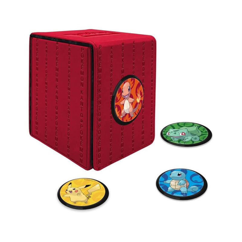 ULTRA PRO - Pokemon - Alcove Click Deck Box - Kanto - Collectible Madness