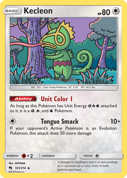 161 / 214 Kecleon-Uncommon - Collectible Madness