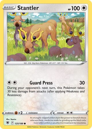 125/189 Stantler - Common - Collectible Madness
