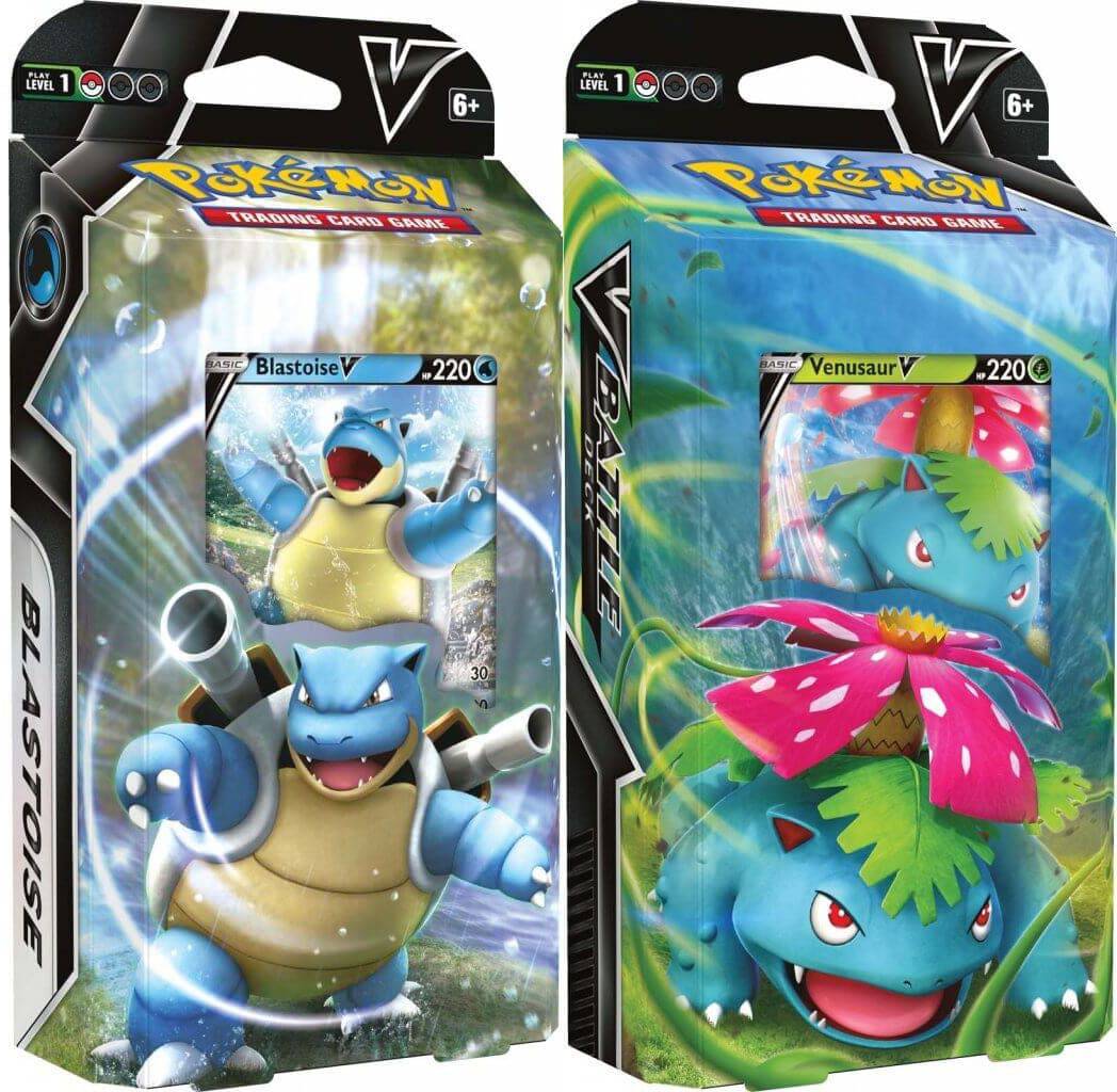 Pokemon - TCG - Venusaur V & Blastoise V Battle Deck - Collectible Madness