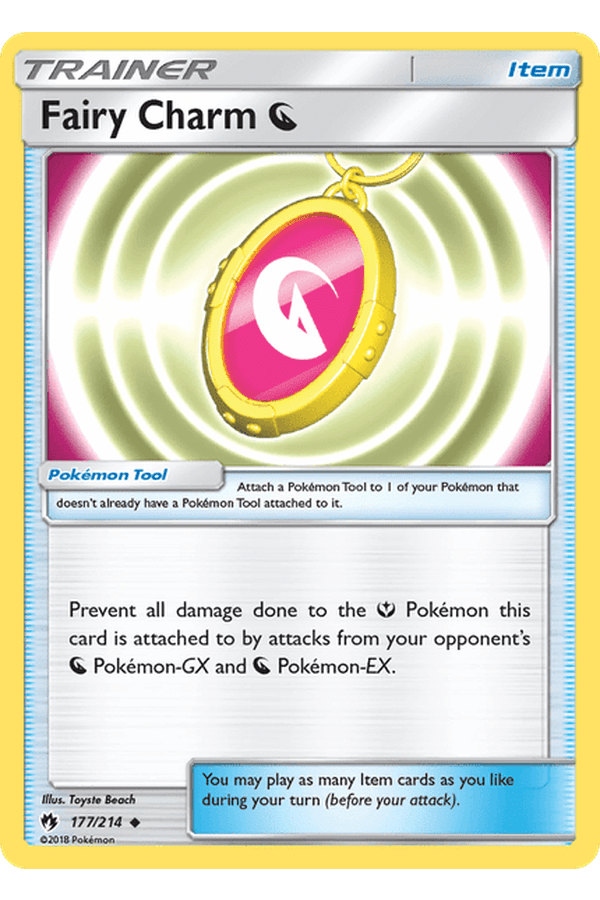177 / 214 Fairy Charm [N]-Uncommon - Collectible Madness