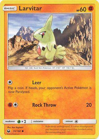 074 / 168 Larvitar - Common - Collectible Madness