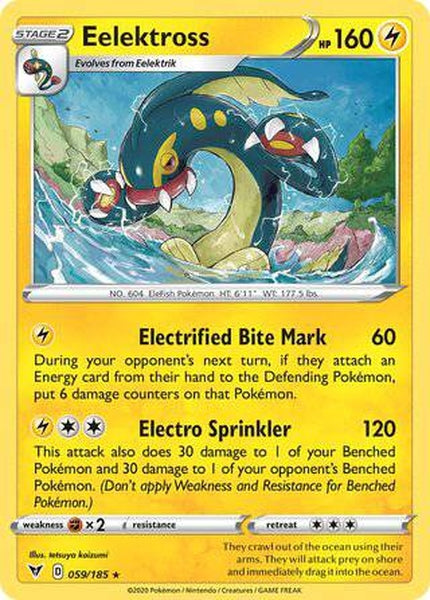 059/185 Eelektross - Rare - Collectible Madness