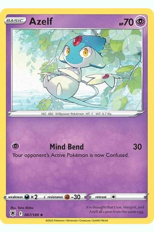 067/189 Azelf - Uncommon - Collectible Madness