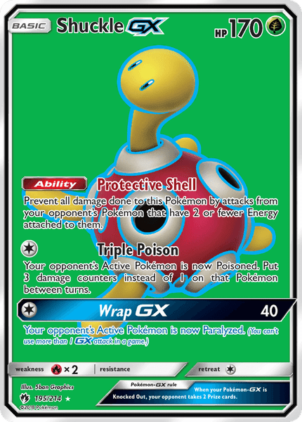 195 / 214 Shuckle-GX-Ultra Rare - Collectible Madness