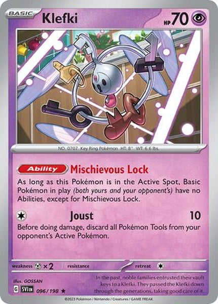 096/198 Klefki - Rare Reverse Holo