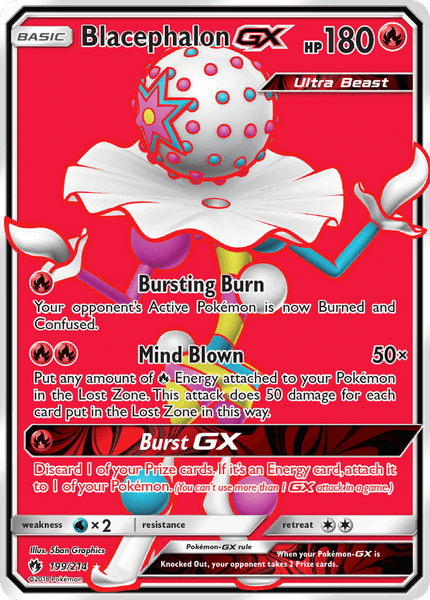 199 / 214 Blacephalon-GX-Ultra Rare - Collectible Madness