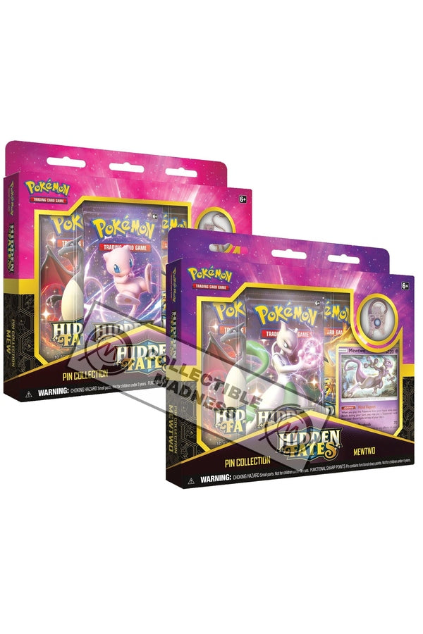 Pokemon - TCG - Hidden Fates Pin Collection - Collectible Madness