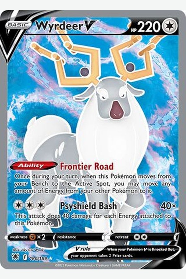 180/189 Wyrdeer V - Rare Ultra - Collectible Madness