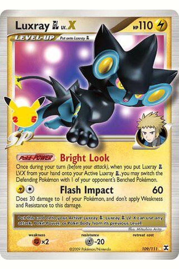 109/111 Luxray GL LV.X - Rare Holo - Collectible Madness