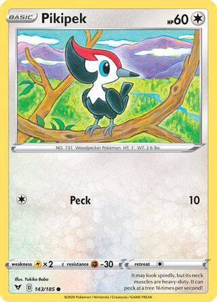 143/185 Pikipek - Common - Collectible Madness