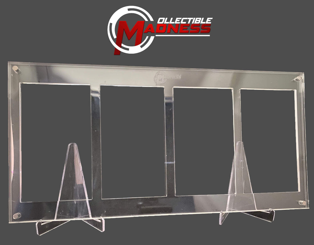 Acrylic Storage and Display Case - 4x Booster Pack - Collectible Madness