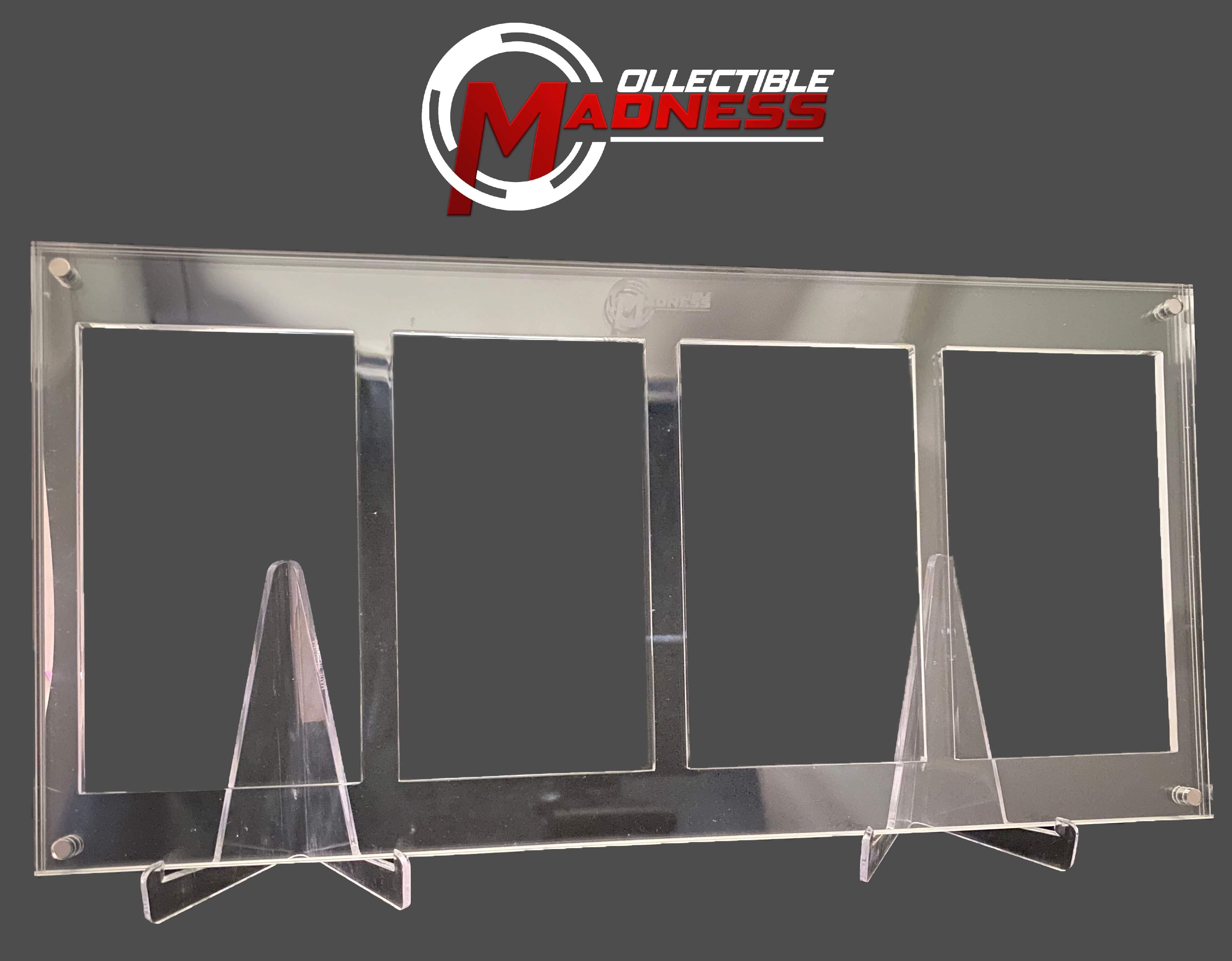 Acrylic Storage and Display Case - 4x Booster Pack - Collectible Madness