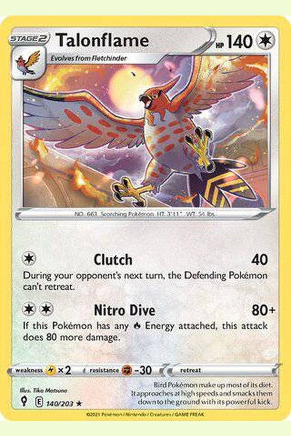 140/203 Talonflame - Rare - Collectible Madness