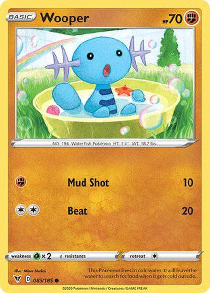 083/185 Wooper - Common - Collectible Madness