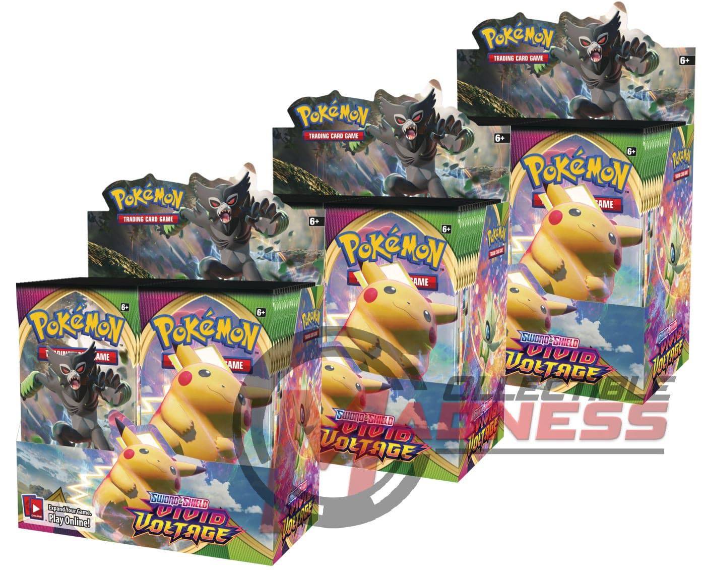 Pokemon - TCG - Vivid Voltage Booster Box Options - Collectible Madness