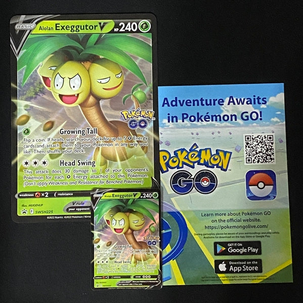 SWSH225 Alolan Exeggutor V - Card Bundle - Collectible Madness