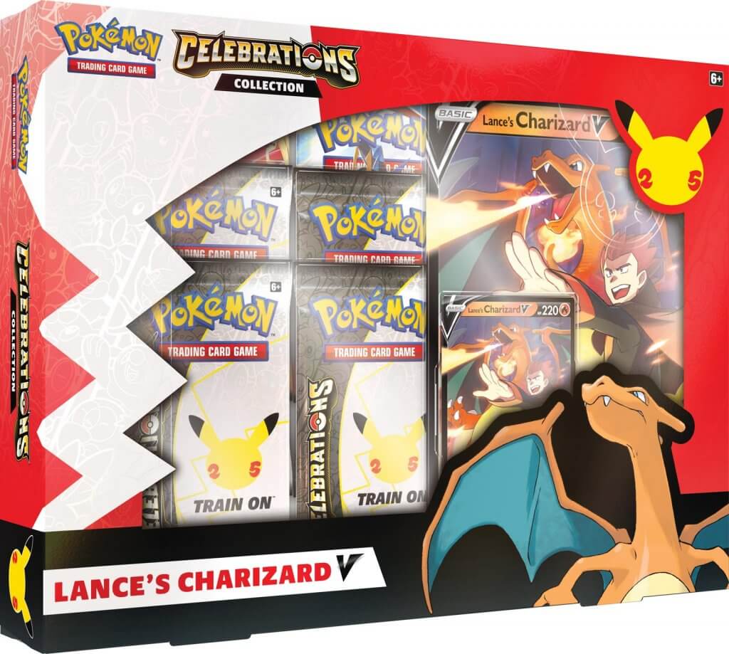 Pokemon - TCG - Celebrations Collection — Lance’s Charizard V | Dark Sylveon V - Collectible Madness