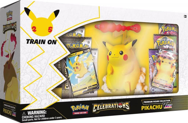 Pokemon - TCG - Celebrations Premium Figure Collection—Pikachu VMAX - Collectible Madness