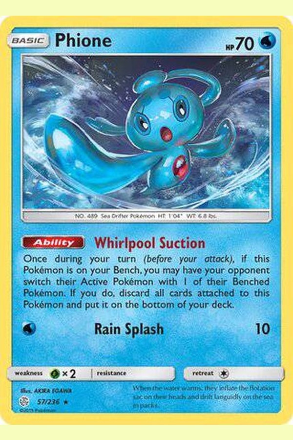 057/236 Phione - Rare - Collectible Madness