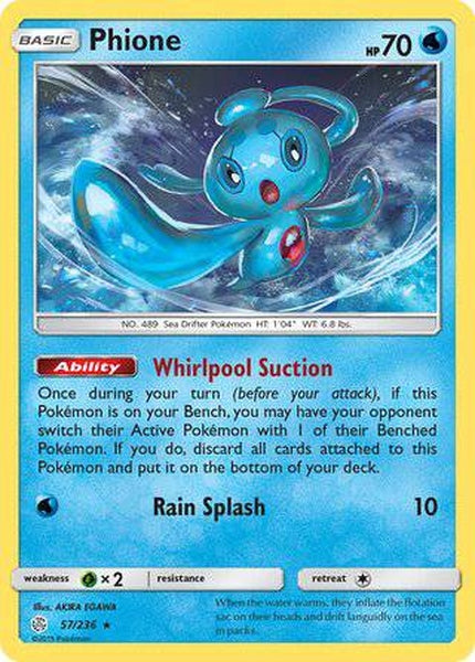 057/236 Phione - Rare - Collectible Madness