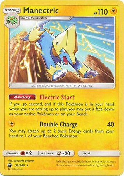 052 / 168 Manectric - Rare - Collectible Madness