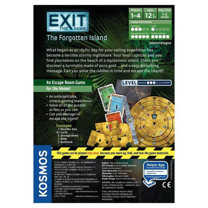 Exit The Game: The Forgotten Island - Collectible Madness