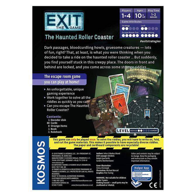 Exit The Game: The Haunted Rollercoaster - Collectible Madness
