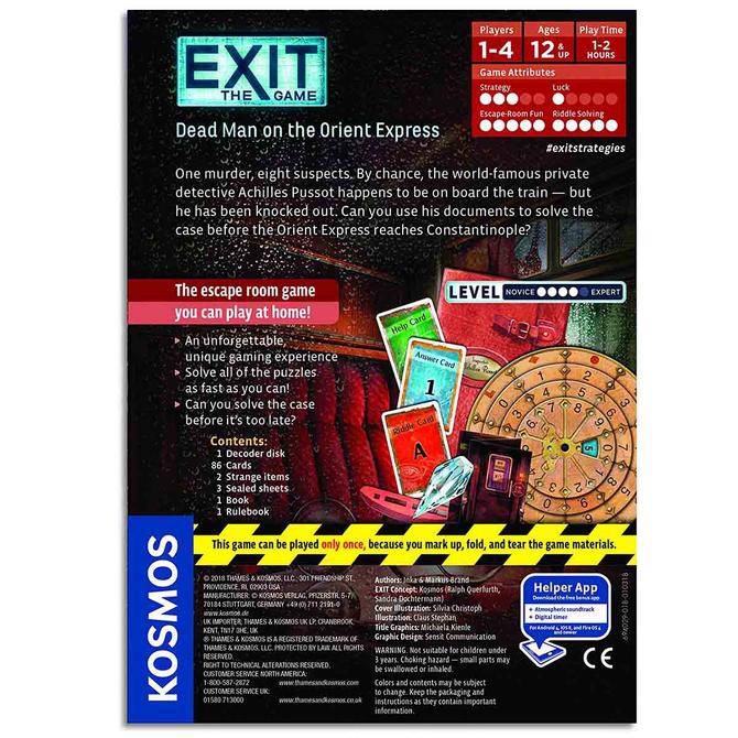 Exit The Game: Dead Man On The Orient Express - Collectible Madness
