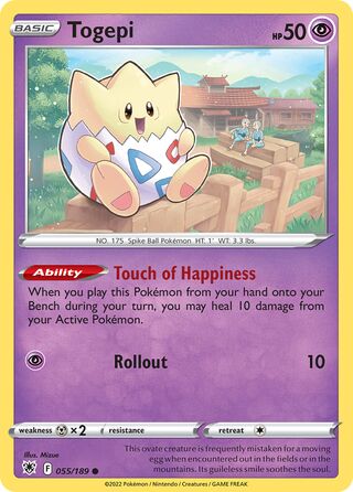 055/189 Togepi - Common - Collectible Madness