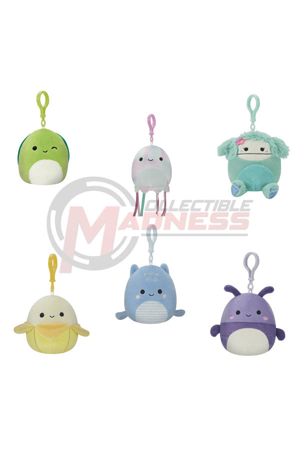 SQUISHMALLOWS 3.5" Clip On Plush Assortment (Wave 14) - Collectible Madness