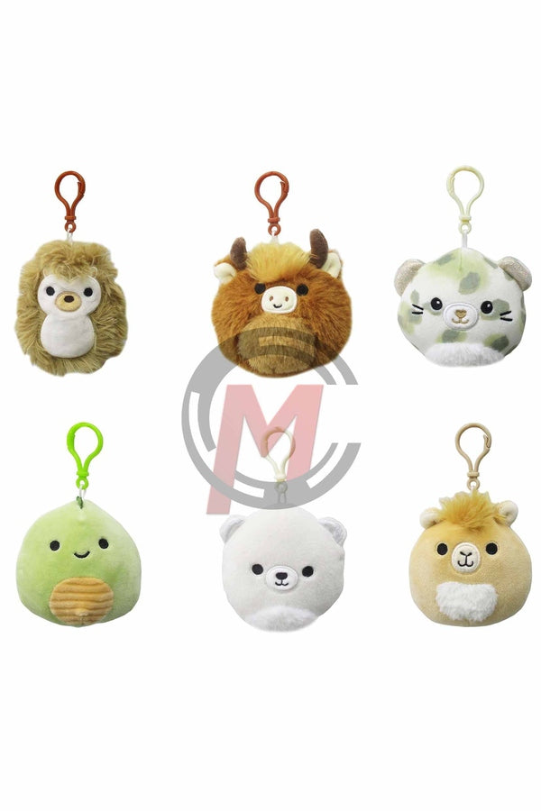 SQUISHMALLOWS 3.5" Clip-Ons Wildlife Assortment - 2022 - Collectible Madness