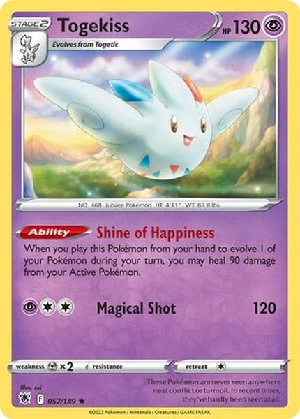 057/189 Togekiss - Rare Holo - Collectible Madness