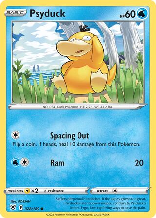 028/189 Psyduck - Common - Collectible Madness