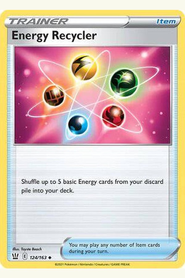 124/163 Energy Recycler - Uncommon - Collectible Madness