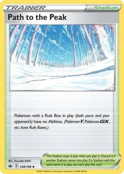 148/198 Path to the Peak - Uncommon Reverse Holo - Collectible Madness