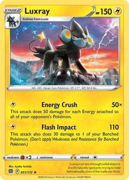 051/172 Luxray - Rare - Collectible Madness