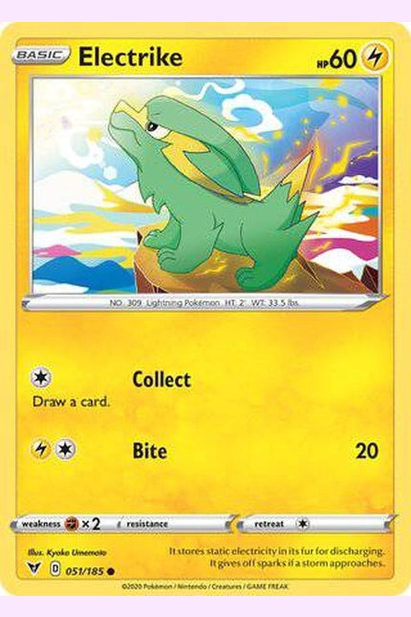 051/185 Electrike - Common - Collectible Madness