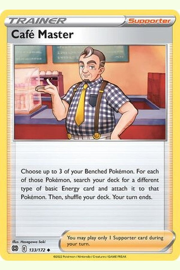 133/172 Caf‚àö¬© Master - Uncommon - Collectible Madness