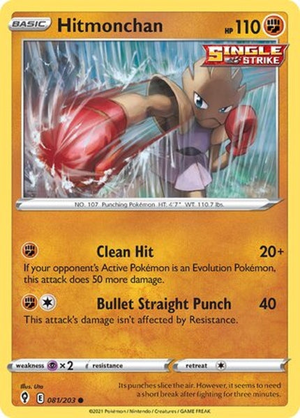 081/203 Hitmonchan - Common - Collectible Madness